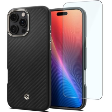 Pouzdro Spigen pro iPhone 16 Pro Max, silné, ochranné, pouzdro pro MagSafe sklo