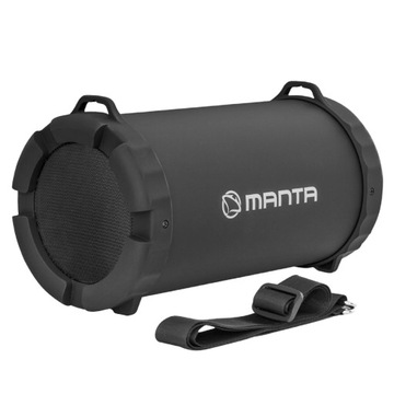 ПОРТАТИВНЫЙ БЕСПРОВОДНОЙ БУМБОКС BLUETOOTH ДИНАМИК MANTA SPK204FM FM ТРУБКА
