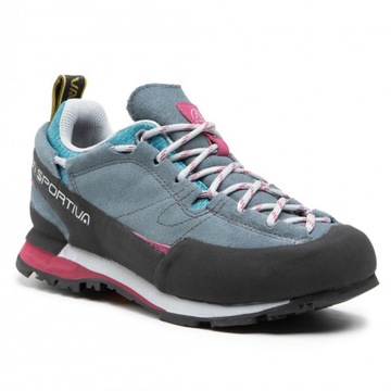 Buty trekkingowe La Sportiva Boulder X Woman Slate/Red Plum|38,5 EU