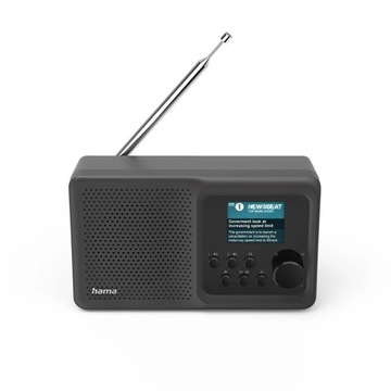 Hama CYFROWE DR5BT, DAB/DAB+/FM/BT ZASIL.AKU