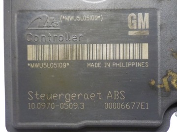 OPEL ASTRA H III ZAFIRA B II НАСОС АБС 13157576 HA