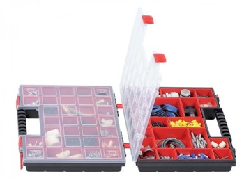 Двойной органайзер для инструментов на 32 контейнера.