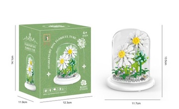 НАБОР «Сделай сам» CREATOR BLOCKS ЦВЕТОЧНЫЙ БУКЕТ СО СВЕТОДИОДНОЙ ЛАМПОЙ