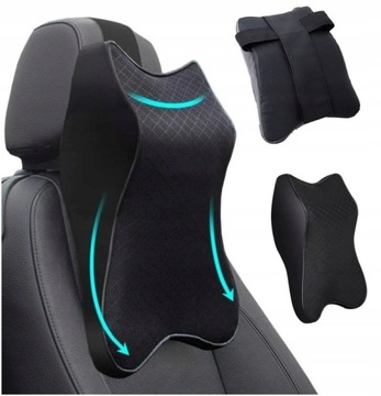 ПОДГОЛОВНИК, ПОДУШКА ДЛЯ ШЕИ, ШЕИ, СПИНЫ ДЛЯ АВТОМОБИЛЯ, ПУТЕШЕСТВЕННОГО АВТОМОБИЛЯ