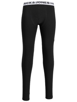 Kalesony JACK&JONES JACSOLID LONG JOHNS r. M black