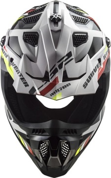 LS2 MX700 Subverter Evo Stomp Белый шлем, размер M