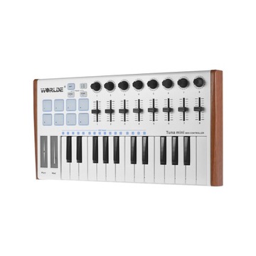 WORLDE TUNA MINI Ультрапортативный USB MIDI с 25 клавишами