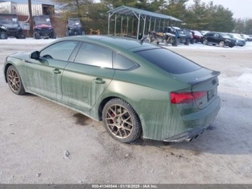 Audi A5 F5 2022 Audi S5 Coupe 2022r., Sportback Prestige, od ubezpieczalni 3.0 Benzyna, zdjęcie 4