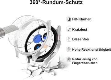 Защитный чехол JZK для Galaxy Watch 5 Galaxy Watch 4 44 мм, 4 шт (3453)