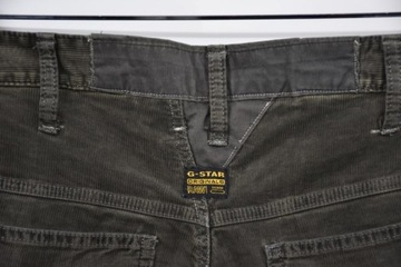 G-Star Raw elwood spodnie męskie W32L36 sztruksy