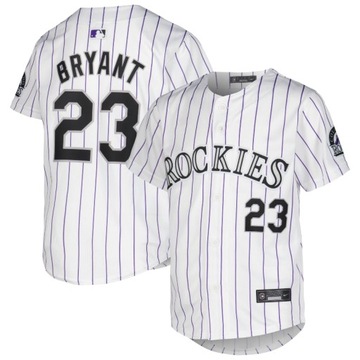 Biała koszulka zawodnika Colorado Rockies Home Limited, 3XL