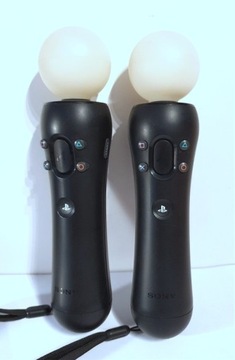 2 КОНТРОЛЛЕРА MOVE SONY VR PS4 CECH-ZCM2E!