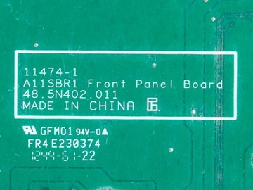 Передняя панель управления — HP Proliant DL320E G8