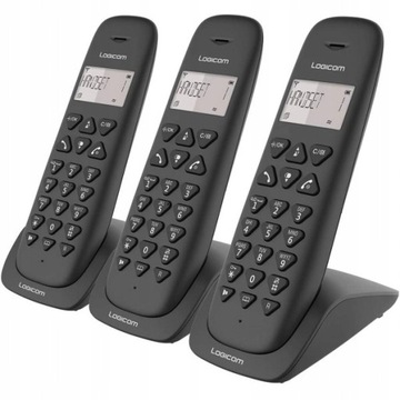Telefon bezprzewodowy Logicom VEGA 350 TRIO OUTLET