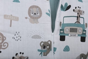 ДЕТСКИЙ МУСЛИНОВЫЙ СПАЛЬНЫЙ МЕШОК, ХЛОПОК 100% BABYMAM