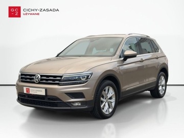 Volkswagen Tiguan II SUV 2.0 TDI 150KM 2018 Volkswagen Tiguan 2.0 TDI 150KM 4 MOTION Park Assist Keyless Dynamic Lig