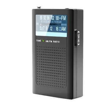 AM/ Mini Radio Digital 2 Band Stereo
