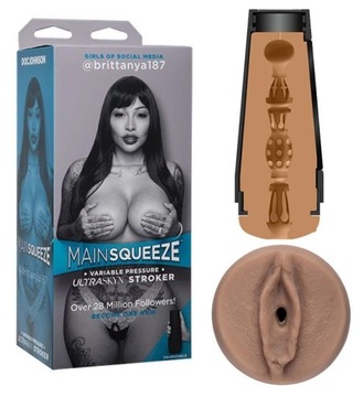 Masturbator cipka influencerki pochwa modelki - MAIN SQUEEZE BRITTANYA187