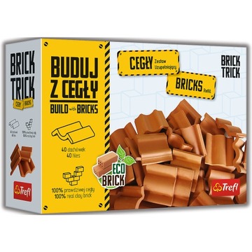 Brick Trick cegły dachówki 40 sztuk 61555