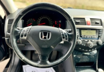 Honda Accord VII Sedan 2.4 i-VTEC 16V Type-S 190KM 2003 Honda Accord 2.4 EXECUTIVE Salon Polska Szyberdach 2.4 Benzyna 190KM, zdjęcie 25