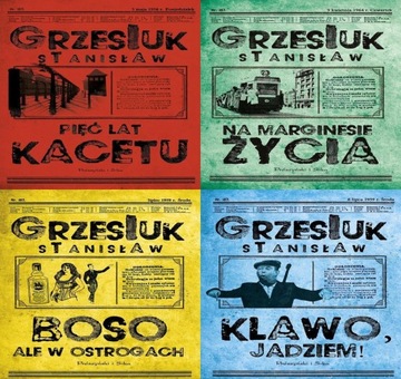 Trylogia autobiograficzna PAKIET 1-4 Grzesiuk