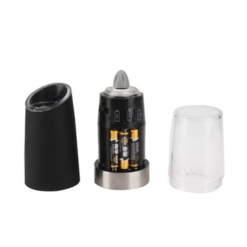 ЭЛЕКТРИЧЕСКАЯ МЕЛЬНИЦА ДЛЯ ПЕРЦА И СОЛИ, НАБОР ИЗ 2 ПРЕДМЕТОВ