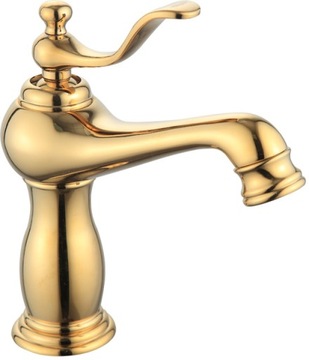 MEXEN VELA BATERIA UMYWALKOWA MOSIĄDZ ZŁOTA