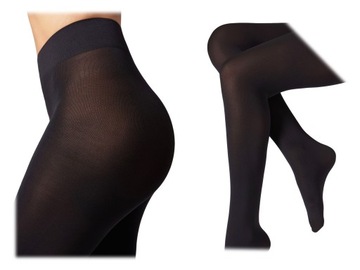 Calzedonia rajstopy Wellness Tights 70 DEN czarne - 5 - XL