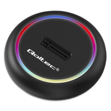 Док-станция Qoltec SSD M.2 | NVMe | SATA | USB-C | 2 ТБ