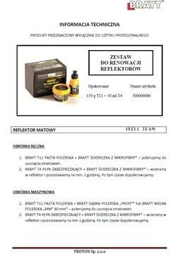 BRAYT 429 КОМПЛЕКТ ДЛЯ РЕМОНТА ЛАМП ФАР