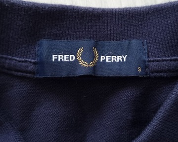 FRED PERRY M3600 TWIN TIPPED Navy Blue Męska Koszulka Polo S