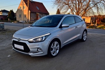Hyundai i20 II Coupe 1.4 MPI 100KM 2015 COUPE/full opcja fULL LED/Zarejestrowany, zdjęcie 1