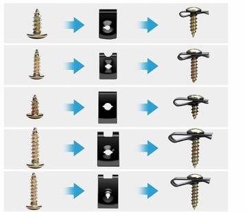 ВИНТЫ, ПЛАСТИНЫ, АВТОМОБИЛЬНЫЕ КРЕПЛЕНИЯ, ШАЙБЫ, ВИНТЫ КОРПУСА