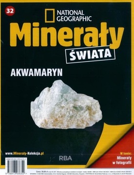 KOL. MINERAŁY ŚWIATA nr 32 - AKWAMARYN