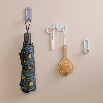 6 шт. крючок без отверстий, прочный самоклеящийся.