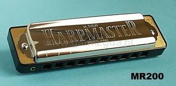 SUZUKI MR-200 C HARPMASTER HARMONIJKA USTNA DIATONICZNA 10-OTWOROWA C-DUR