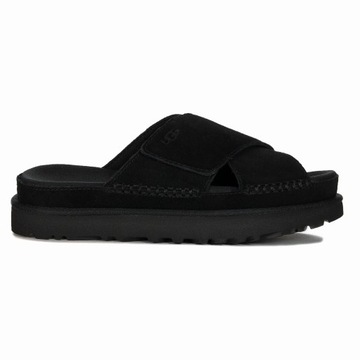 UGG Kapcie damskie klapki W Goldenstar Cross Slide Black 1137910 BLK r.38