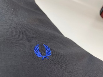 Kurtka męska wiatrówka czarna FRED PERRY r. L USA