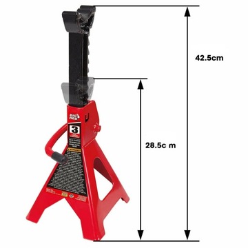 РЕГУЛИРУЕМЫЕ АВТОМОБИЛЬНЫЕ ПОДСТАВКИ, 3Т, ПРОЧНЫЕ