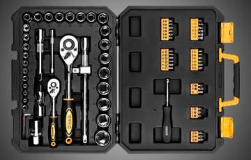 Набор инструментов Deko Tools DKMT72, 72 предмета