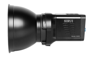 Lampa LED C60 - WB, symulacja 9 filtrów żelowych