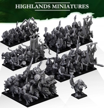 Orc Warriors with hand weapons x20 CMD - Minifaktura