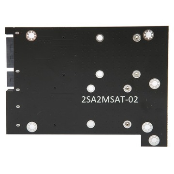 Карта адаптера Dual MSATA SSD на Dual SATA3, преобразователь скорости быстрого чтения Comp