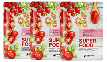 Tomato Mask EyeNlip SuperFood осветляющая тканевая маска для лица 23мл