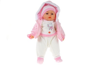 PREZENT lalka BABY bobas BORN mówi ŚPIEWA nr25 box
