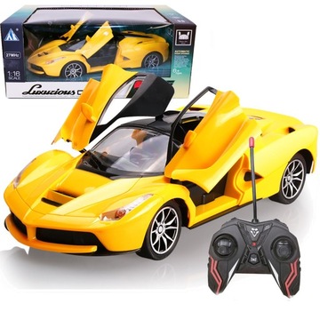 SAMOCHÓD ZDALNIE STEROWANY OTWIERANE DRZWI PILOTEM AUTO SPORTOWE R/C PILOT