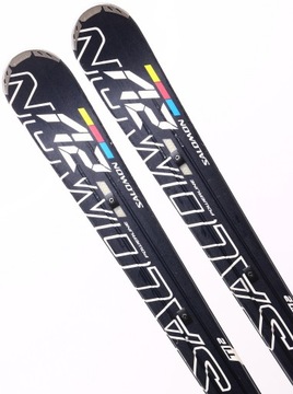 NARTY SALOMON 2V RACE POWER 185 cm + WIĄZANIA