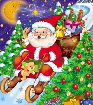 REKLAMÓWKA ŚWIĄTECZNA 30X55 MOCNA