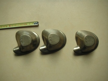 SECESJA - popielniczka na cygara mosiężna duża.