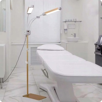 Lampa Kosmetyczna PRO LED 36W Podwójna Giętka do Makijażu Przedłużania Rzęs